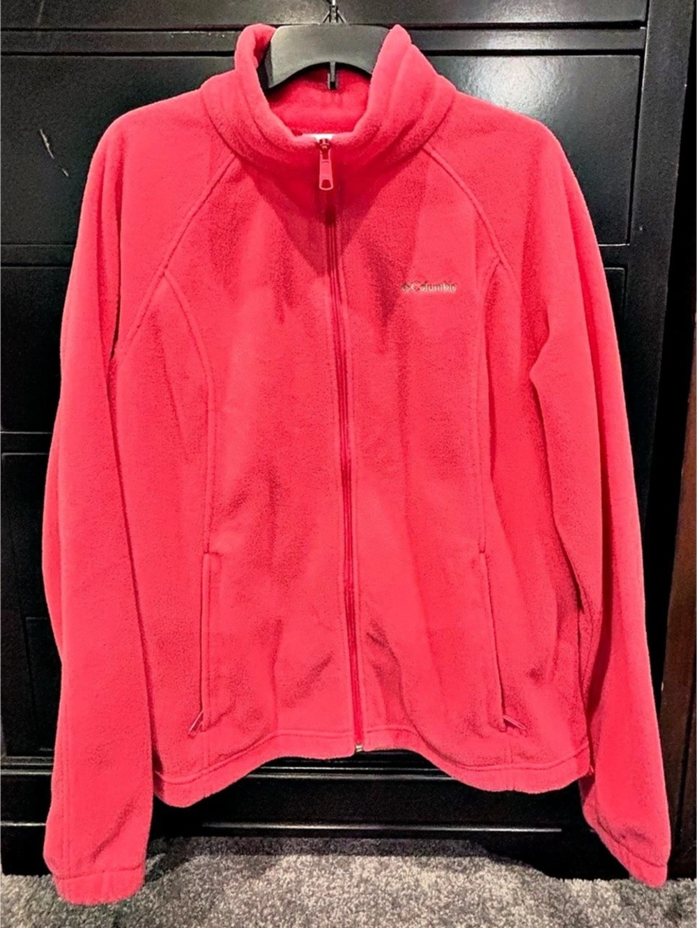 Columbia Benton Springs Full Zip Fleece Jacket Women's Pink XL
